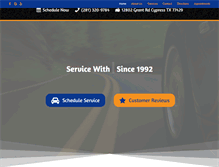Tablet Screenshot of corbsautorepair.com